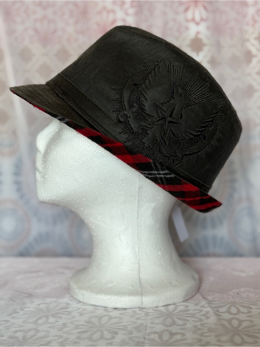 🔥 VINTAGE Y2K size S/M EXPLICIT STREETWEAR FEDORA TRILBY HAT 🔥